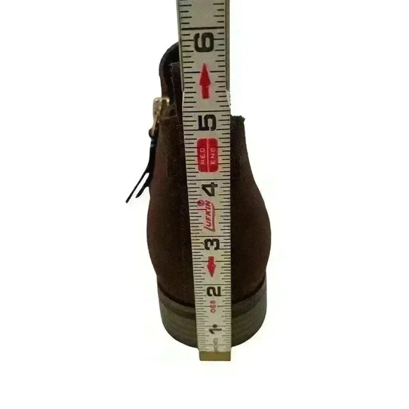 TOMS Reese Chelsea Casual Round Toe Booties Womens Forest Brown Size 11 - Picture 12 of 15